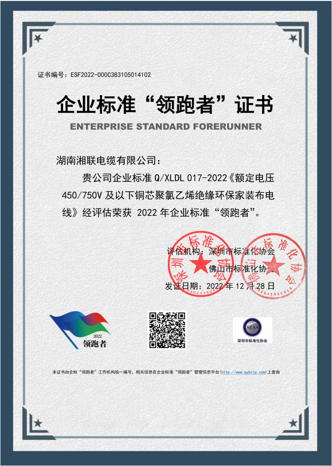 企業標準領跑者（3）